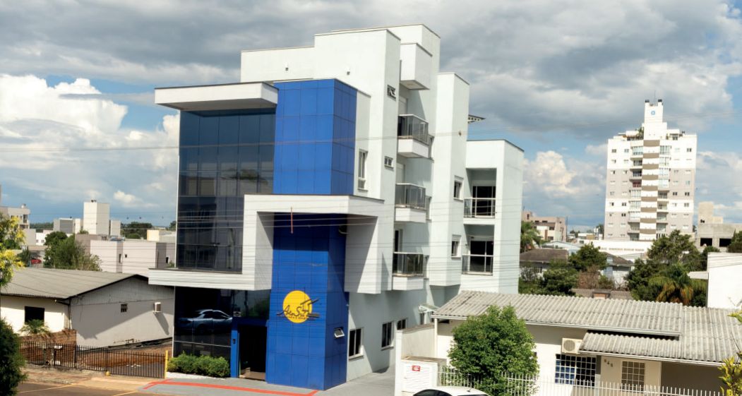 Prédio da sede da Arte Sul em Abelardo Luz, Santa Catarina